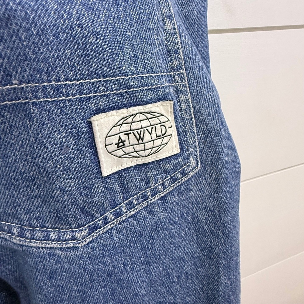 ATWYLD Outlier Denim‎ Overalls Moto Motorcycle Workwear Indigo Cotton M - Picture 6 of 8